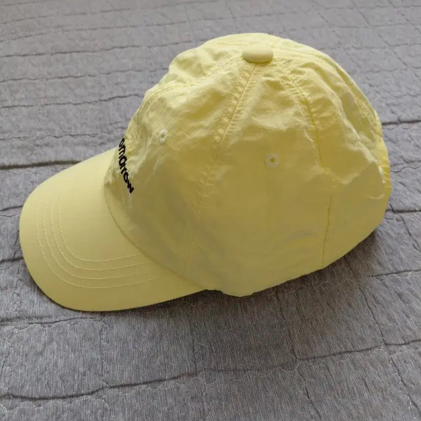 [BUNJANG] tomtomorrow Lemon Yellow Nylon Ball Cap / tomtomorrow 레몬옐로우 나일론볼캡(남녀공용)