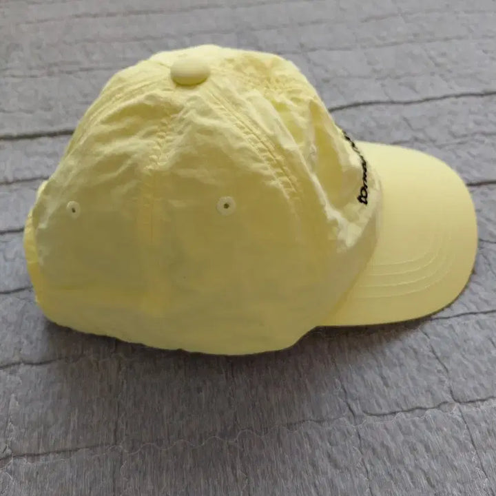 [BUNJANG] tomtomorrow Lemon Yellow Nylon Ball Cap / tomtomorrow 레몬옐로우 나일론볼캡(남녀공용)