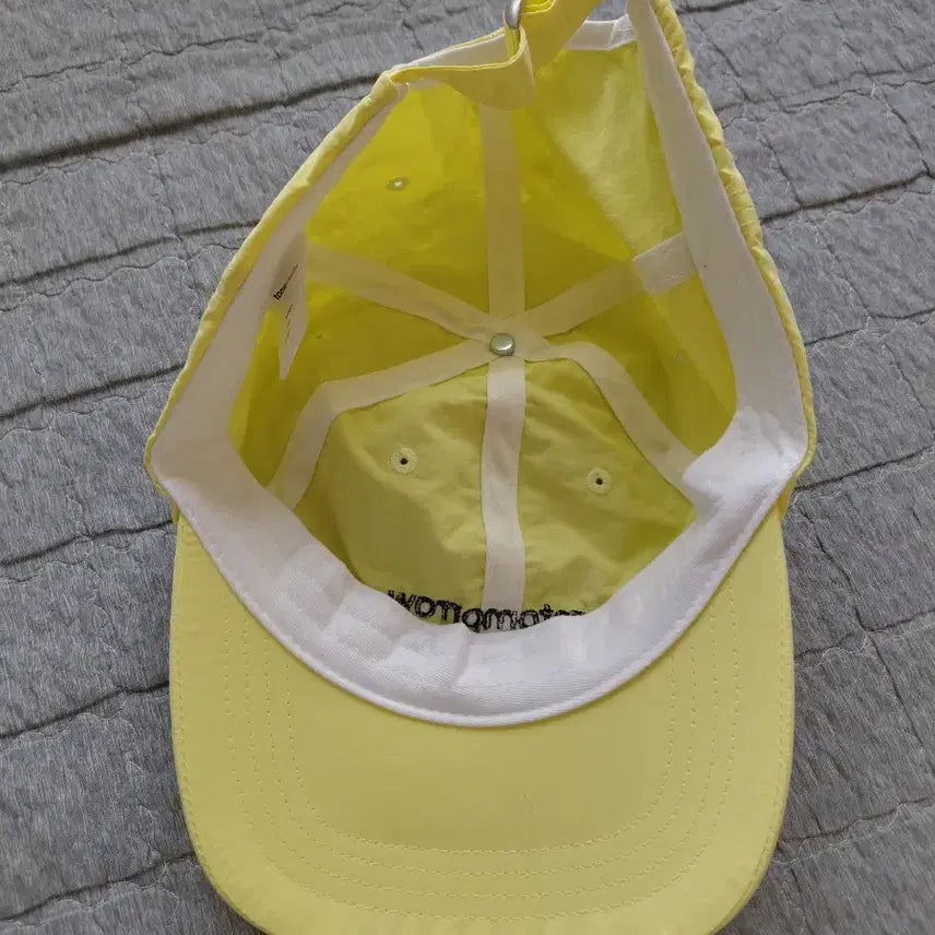 [BUNJANG] tomtomorrow Lemon Yellow Nylon Ball Cap / tomtomorrow 레몬옐로우 나일론볼캡(남녀공용)