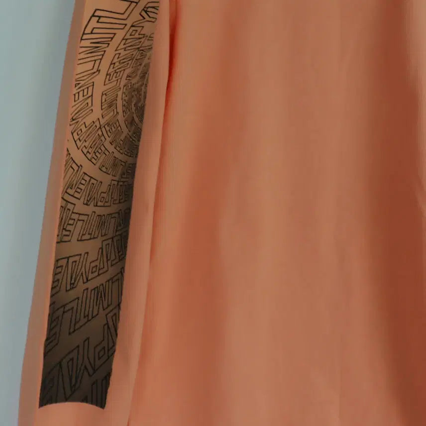 [BUNJANG] SPYDER Logo Printed Long Sleeve T-shirt / 스파이더 SPYDER 로고 프린팅 긴팔 티셔츠 오렌지 90(S)