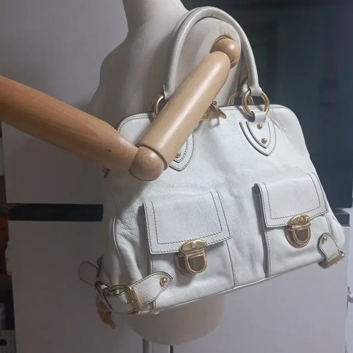[BUNJANG] Marc Jacobs Venezia Tote Bag - Ivory / 마크제이콥스 베네치아. 토트백.아이보리