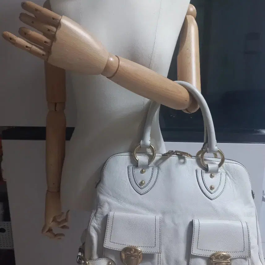 [BUNJANG] Marc Jacobs Venezia Tote Bag - Ivory / 마크제이콥스 베네치아. 토트백.아이보리