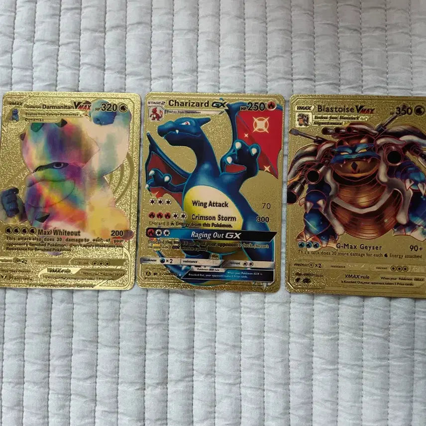 [BUNJANG] Pokemon Gold English Edition Card Set / 극희귀) 골드 포켓몬카드 영문판