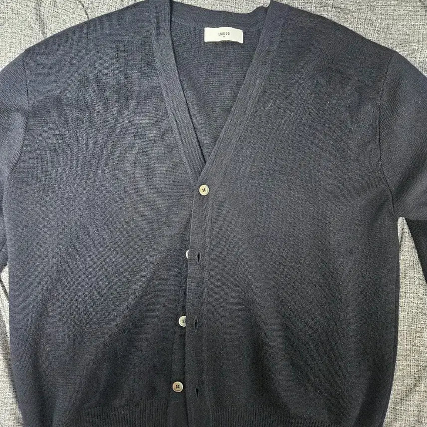 [SOLD OUT] 새상품) 엘무드 오디너리 크롭 가디건 네이비 50
