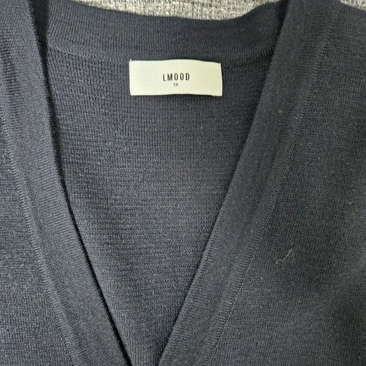 [SOLD OUT] 새상품) 엘무드 오디너리 크롭 가디건 네이비 50