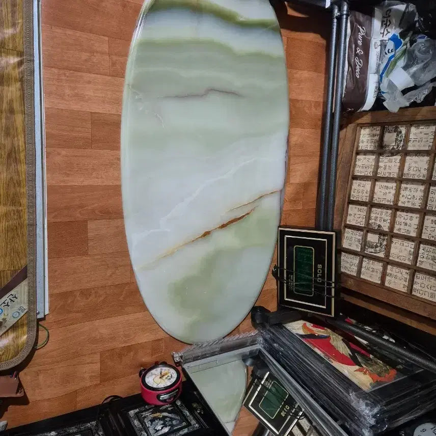 [BUNJANG] Jade Egg Antique / 120   60   2센치옥돌계란모양 진품