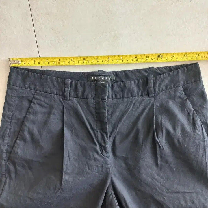 [BUNJANG] Theory Linen Blend Slacks / Theory 린넨 혼방 바지