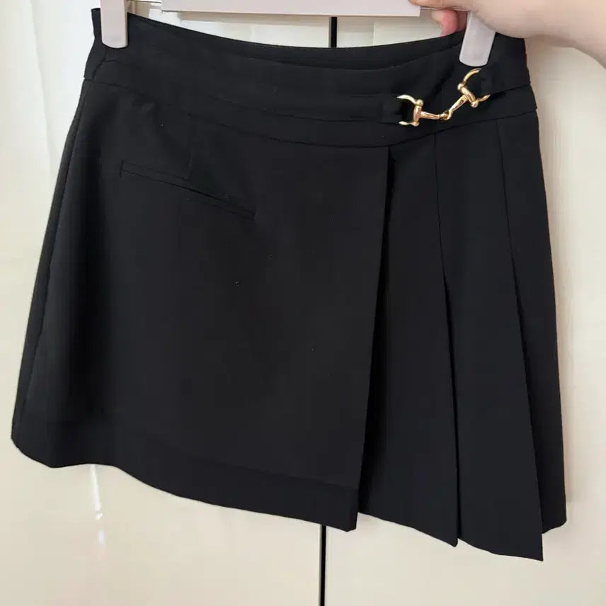 [BUNJANG] Eden Black Wrap Skirt / 이든 블랙 랩 스커트