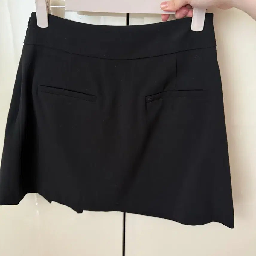 [BUNJANG] Eden Black Wrap Skirt / 이든 블랙 랩 스커트