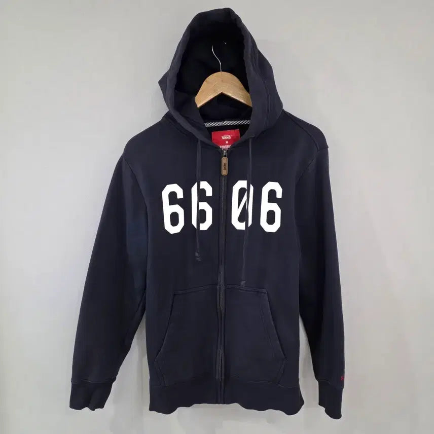 [BUNJANG] Vans 6606 Hoodie Zip-up Navy M / 반스 6606 후드집업 네이비 M(남녀공용)