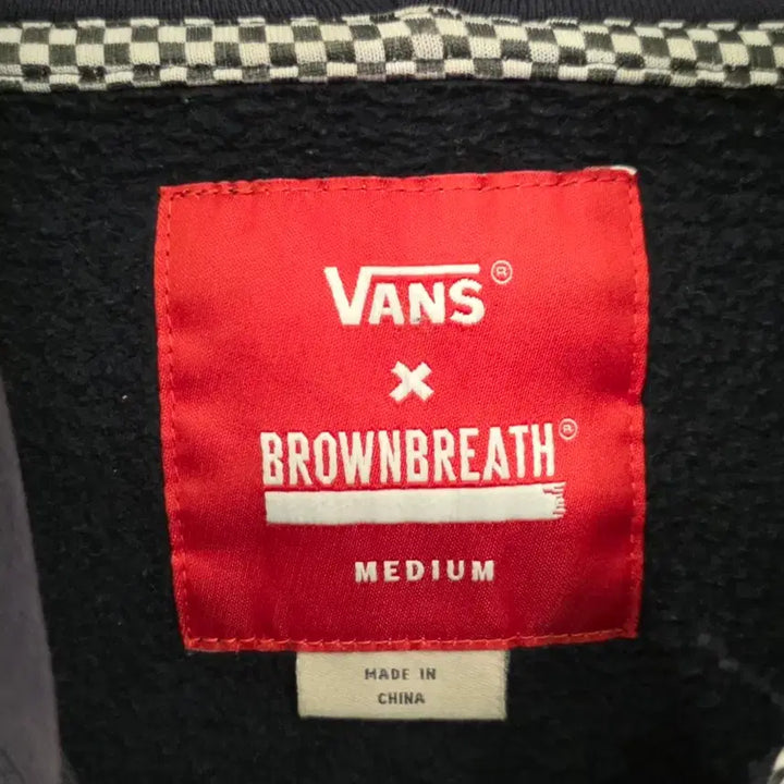 [BUNJANG] Vans 6606 Hoodie Zip-up Navy M / 반스 6606 후드집업 네이비 M(남녀공용)