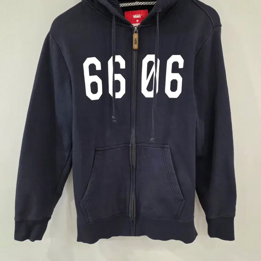 [BUNJANG] Vans 6606 Hoodie Zip-up Navy M / 반스 6606 후드집업 네이비 M(남녀공용)