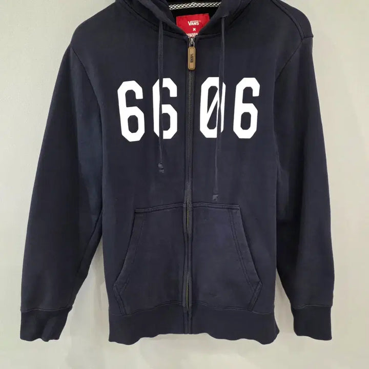 [BUNJANG] Vans 6606 Hoodie Zip-up Navy M / 반스 6606 후드집업 네이비 M(남녀공용)