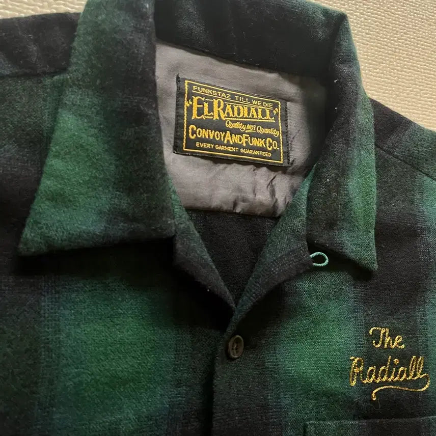 [BUNJANG] RADIALL Wool Flannel Plaid Shirt / RADIALL WOOL FLANNEL PLAIDS SHIRTS