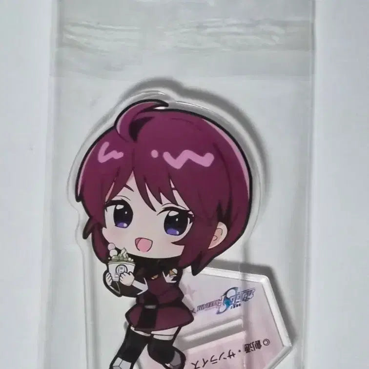[BUNJANG] Gundam SEED FREEDOM Roll Ice Cream Collaboration Acrylic Stand / 건담 SEED FREEDOM 롤 아이스크림 콜라보 아크릴 스탠드