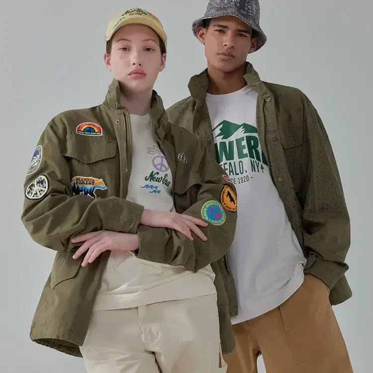 [BUNJANG] New Era Khaki Field Jacket (2XL) / 뉴에라 카키 야상 (2XL)