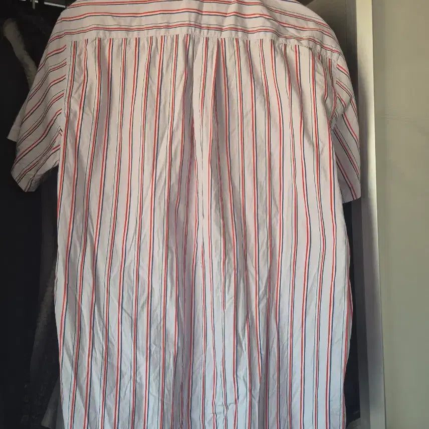 [BUNJANG] HAZZYS Striped Short Sleeve Shirt / HAZZYS 헤지스 스트라이프 반팔 셔츠