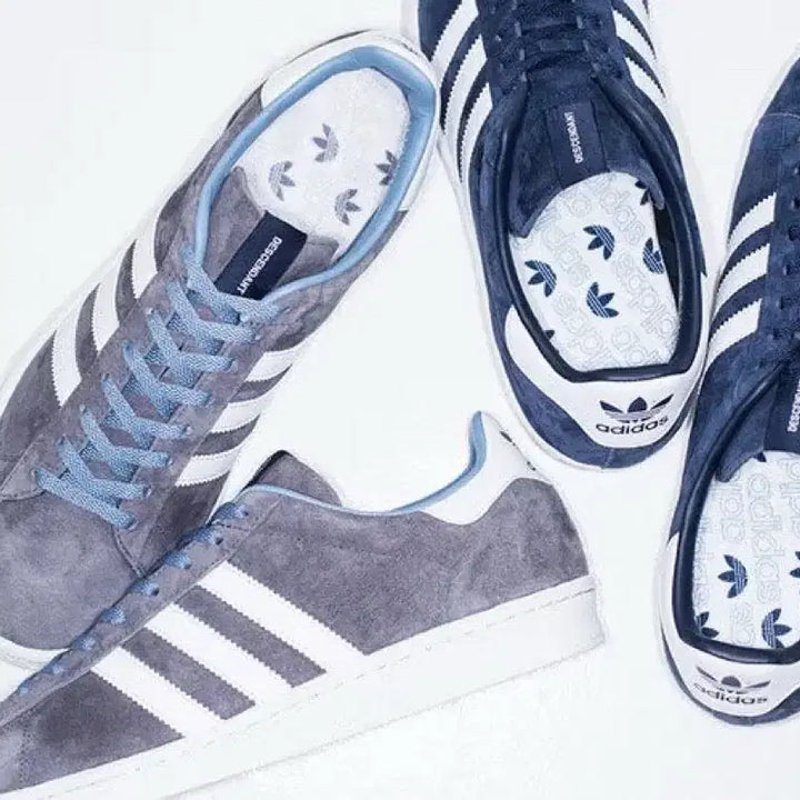 [BUNJANG] Adidas Descendant Campus 80 Blue Sneakers / 아디다스 디센던트 캠퍼스 80 블루 270