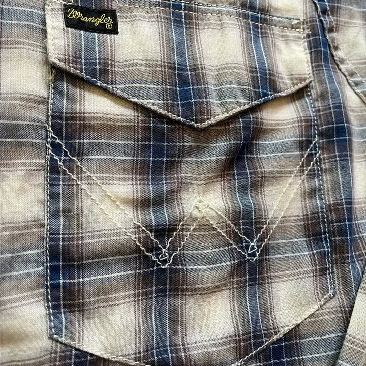 [BUNJANG] BEDWIN X WRANGLER Plaid Shirt / BEDWIN X WRANGLER PLAIDS SHIRTS