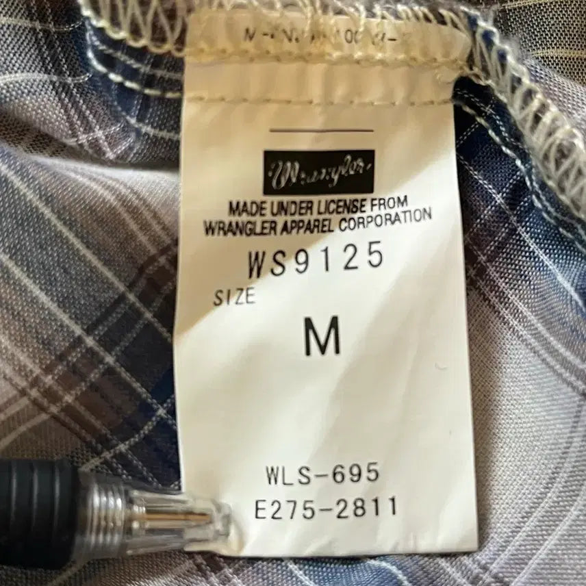 [BUNJANG] BEDWIN X WRANGLER Plaid Shirt / BEDWIN X WRANGLER PLAIDS SHIRTS