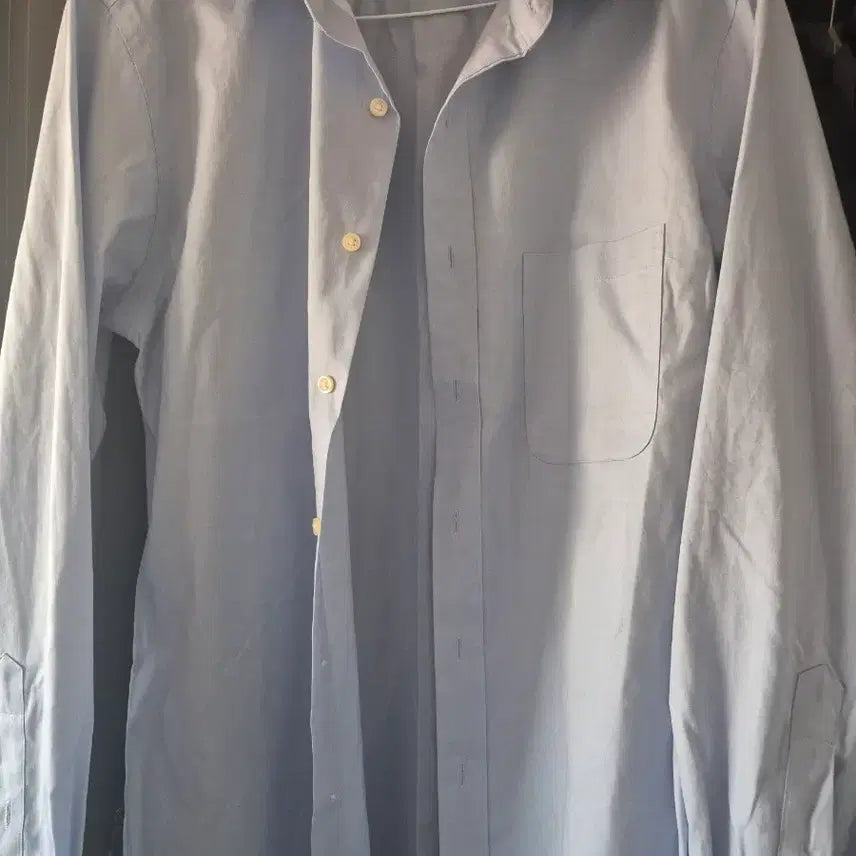 [BUNJANG] Kirkland Sky Blue Button-Down Shirt / 커클랜드 하늘색 남방 셔츠