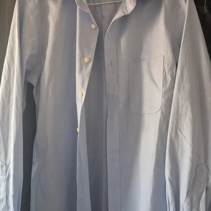 [BUNJANG] Kirkland Sky Blue Button-Down Shirt / 커클랜드 하늘색 남방 셔츠