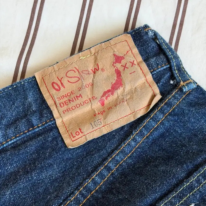 [BUNJANG] OrSlow 105 Denim Jeans / [옷장정리] 오어슬로우105 1사이즈