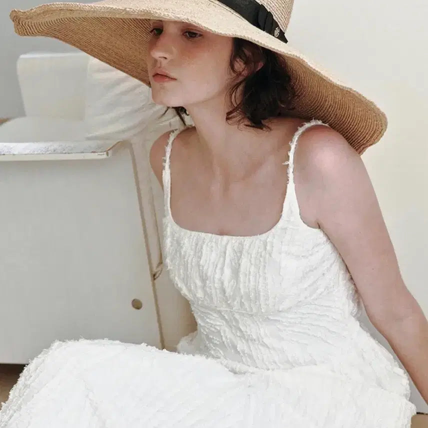 [BUNJANG] Rockfish Weatherwear Panama Maxi Hat Raffia Hat / 락피쉬웨더웨어 파나마 맥시햇 라피아 모자