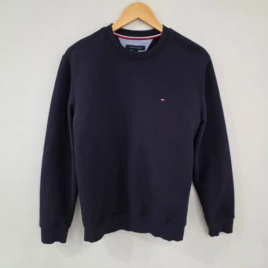 [BUNJANG] Tommy Hilfiger Navy Sweatshirt XS / 타미힐피거 네이비 맨투맨 티셔츠 XS