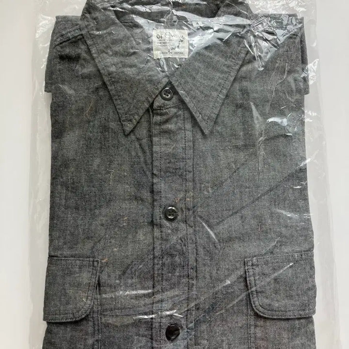 [SOLD OUT] orslow / Chambray Work Shirt Black / 4