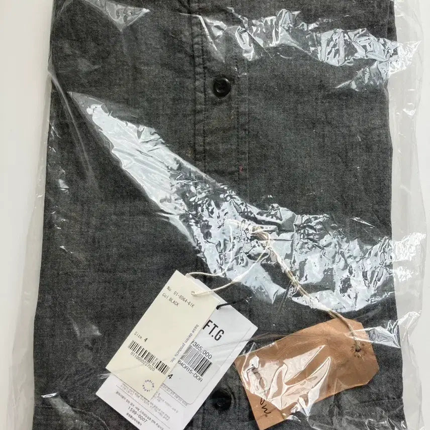 [SOLD OUT] orslow / Chambray Work Shirt Black / 4