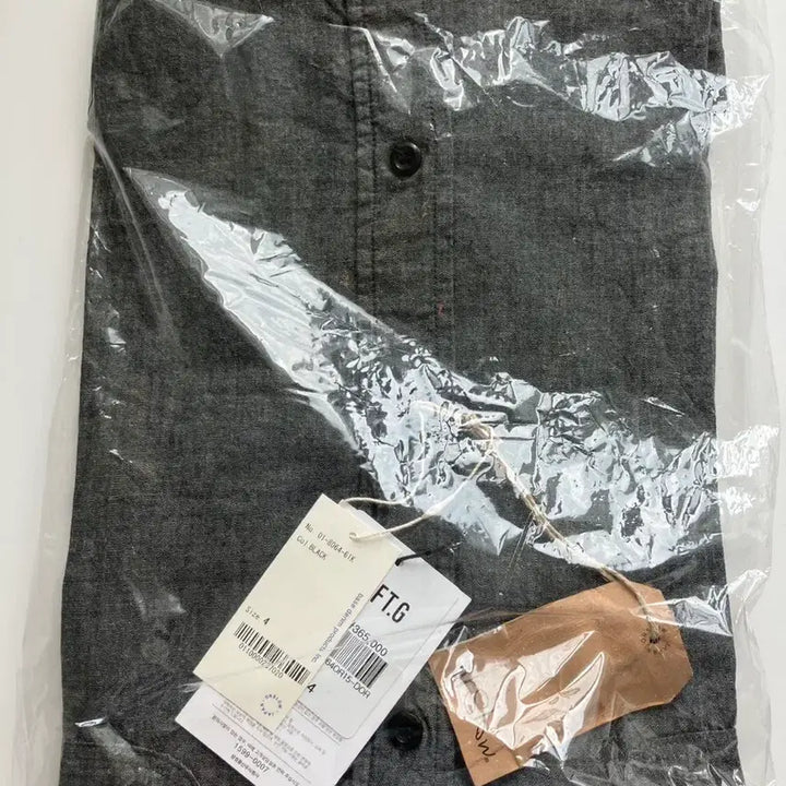 [SOLD OUT] orslow / Chambray Work Shirt Black / 4