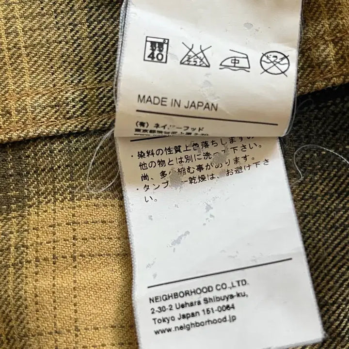 [BUNJANG] NEIGHBORHOOD Flannel Plaid Shirt / NEIGHBORHOOD FLANNEL PLAIDS SHIRTS