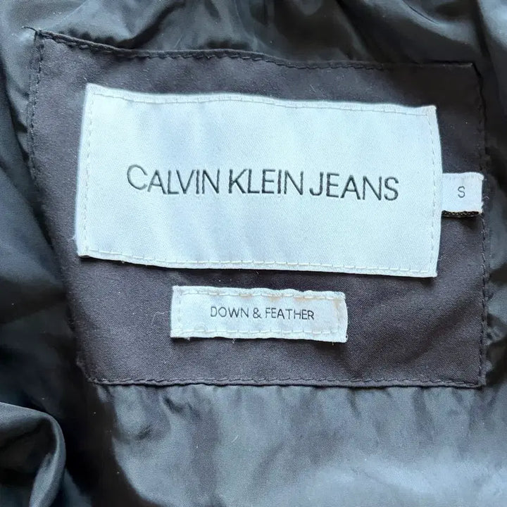 [BUNJANG] Calvin Klein Black Goose Down Padded Jacket / 캘빈클라인 블랙 다운 패딩