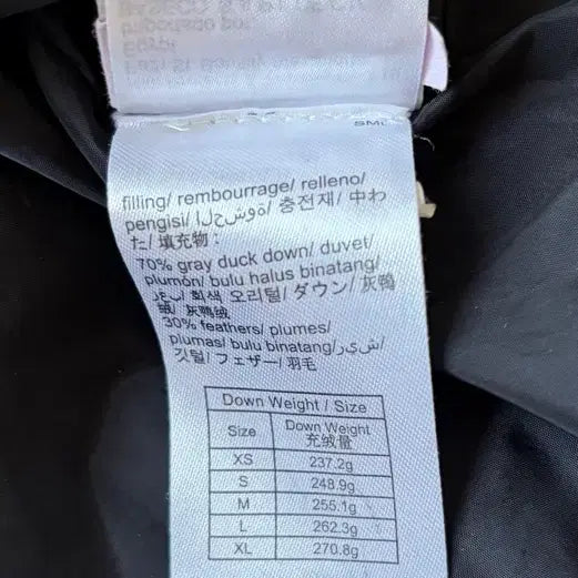 [BUNJANG] Calvin Klein Black Goose Down Padded Jacket / 캘빈클라인 블랙 다운 패딩