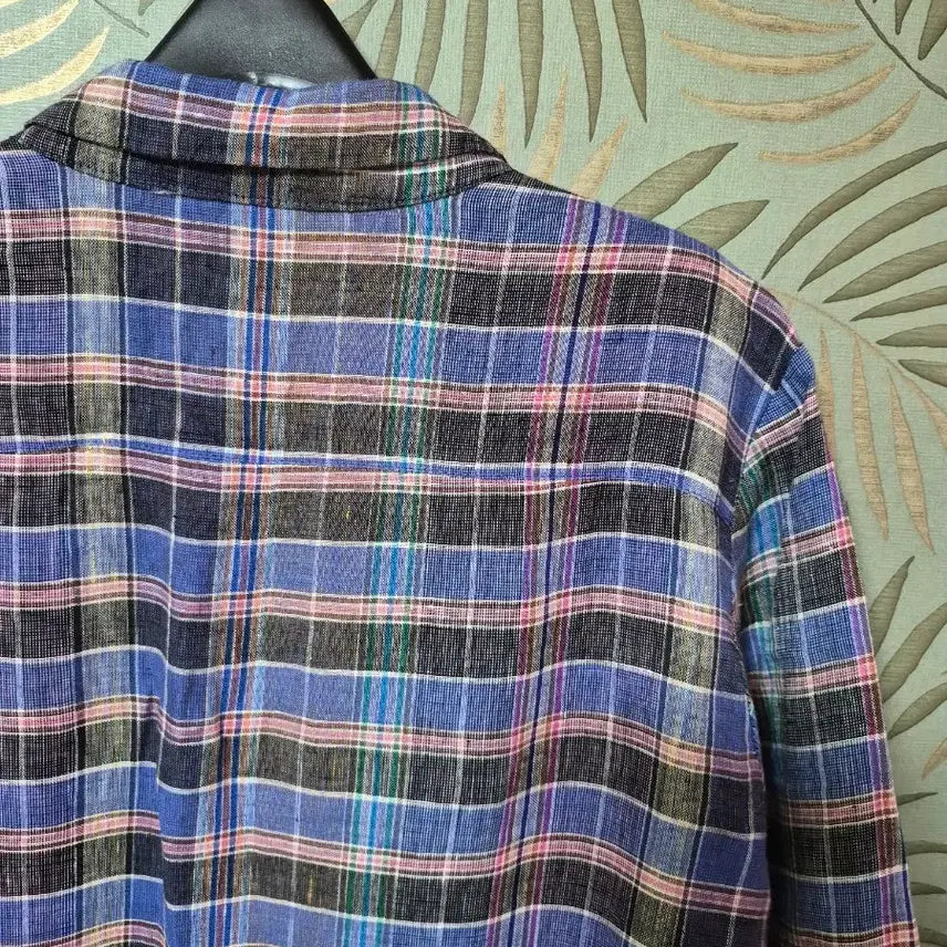 [BUNJANG] BCBG Linen Blend Long Shirt / BCBG 마 롱셔츠