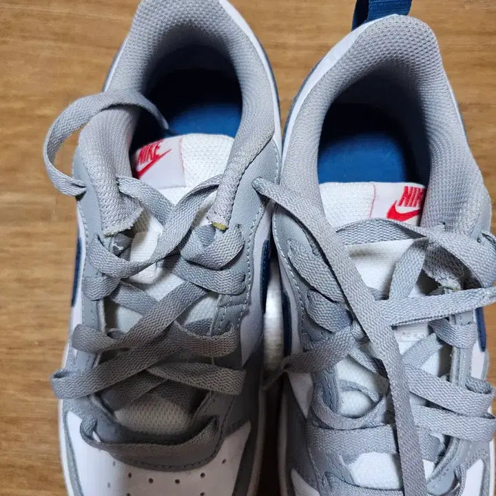 [BUNJANG] Nike Court Borough White Gray Sneakers / 나이키 코트 버로우 235