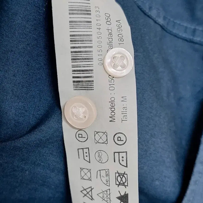 [SOLD OUT] Massimo Dutti 마시모두띠 네이비 셔츠 M,100