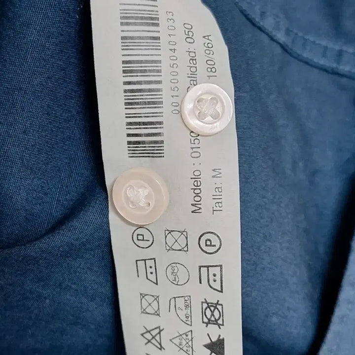 [SOLD OUT] Massimo Dutti 마시모두띠 네이비 셔츠 M,100