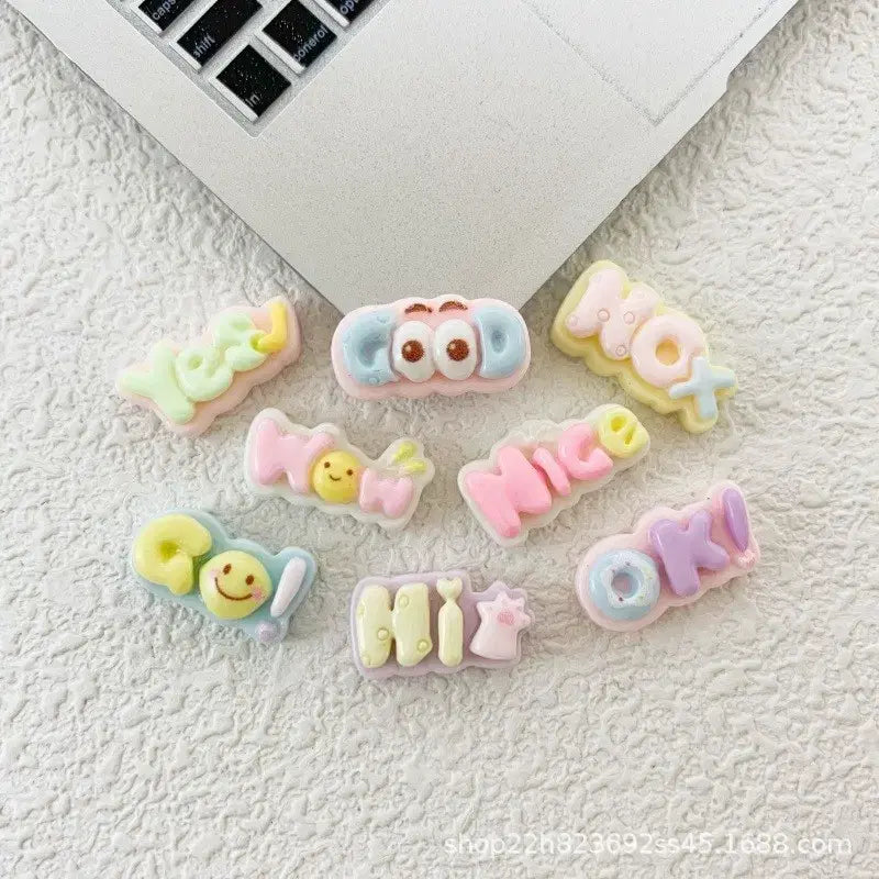 [BUNJANG] Random Mini Decoden Parts Set / 미니 데코덴 파츠  탑꾸재료 13개당 랜덤
