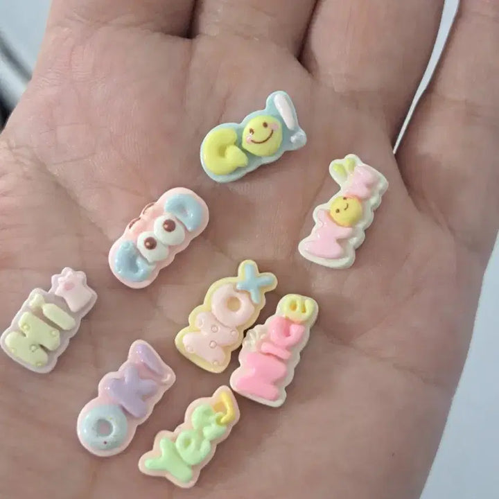 [BUNJANG] Random Mini Decoden Parts Set / 미니 데코덴 파츠  탑꾸재료 13개당 랜덤