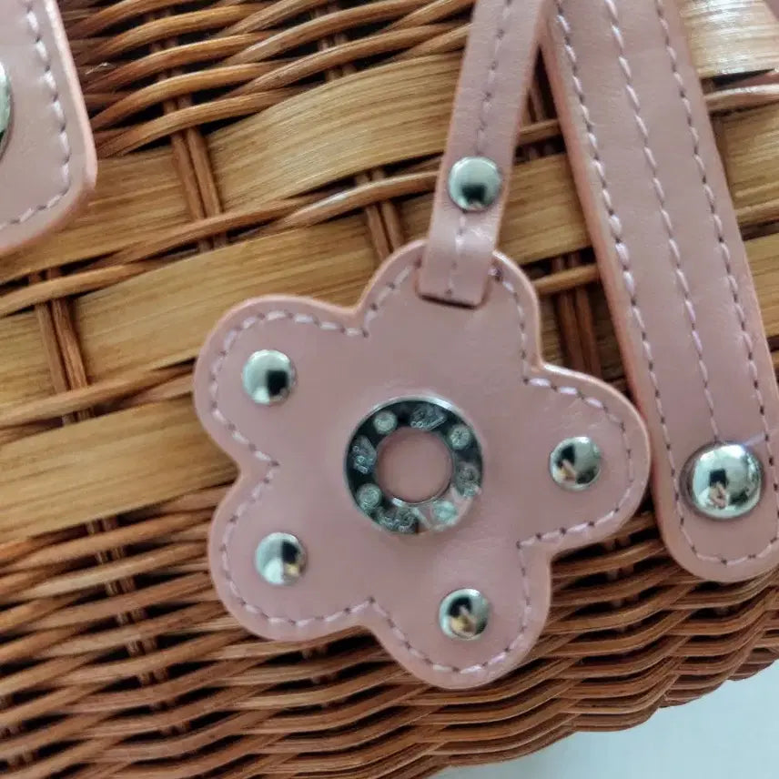 [BUNJANG] Rattan Bamboo Handbag / 대나무 라탄 가방