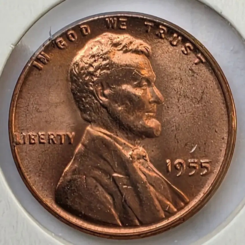 [BUNJANG] Lincoln 1955 Uncirculated Penny / 링컨 1센트 1955년도 미사용 페니