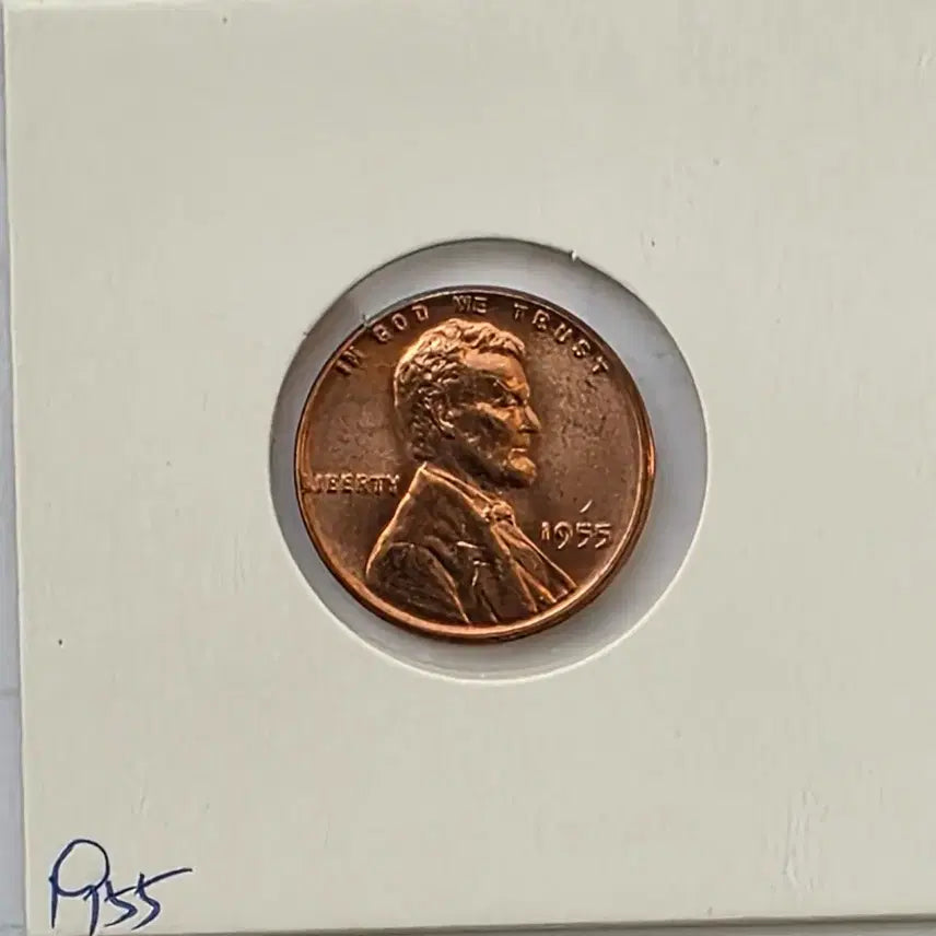 [BUNJANG] Lincoln 1955 Uncirculated Penny / 링컨 1센트 1955년도 미사용 페니