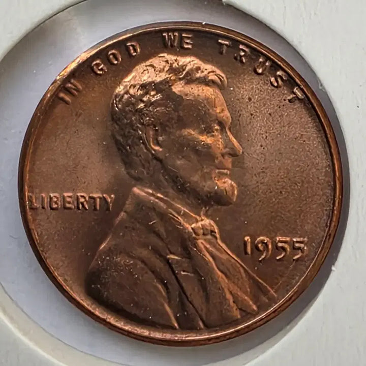 [BUNJANG] Lincoln 1955 Uncirculated Penny / 링컨 1센트 1955년도 미사용 페니