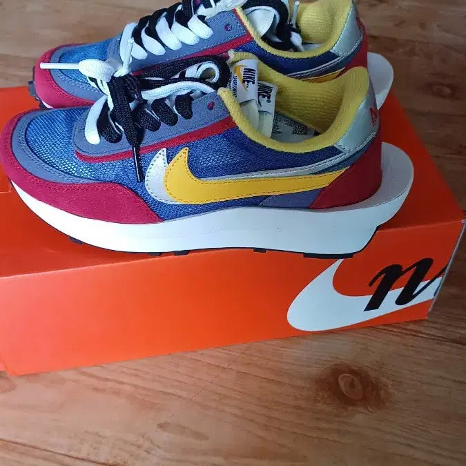 [BUNJANG] Nike Sacai LD Waffle Blue Multi 235mm Sneakers / 나이키 사카이 LD와플 블루 멀티 235mm