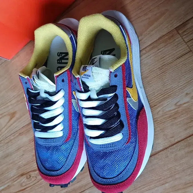 [BUNJANG] Nike Sacai LD Waffle Blue Multi 235mm Sneakers / 나이키 사카이 LD와플 블루 멀티 235mm