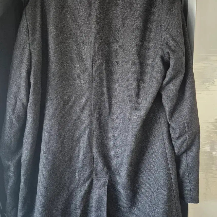 [BUNJANG] Comodo Square Gray Reversible Coat / comodo SQUARE  그레이 양면 코트