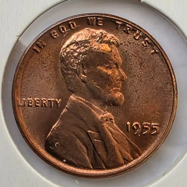 [BUNJANG] Lincoln 1955 Uncirculated Penny / 링컨 1센트 1955년도 미사용 페니