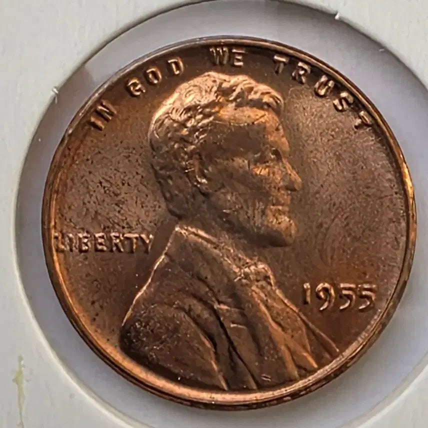 [BUNJANG] Lincoln 1955 Uncirculated Penny / 링컨 1센트 1955년도 미사용 페니